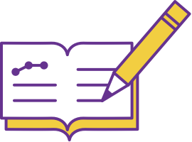 A diary being written in for a user research project.