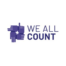 Logo for We All Count